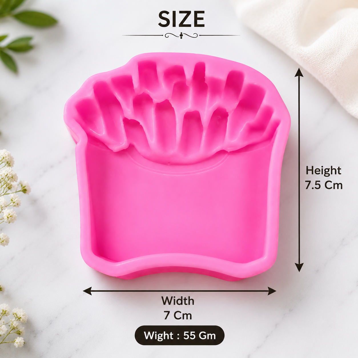French Fries Box Mold | CFM554
