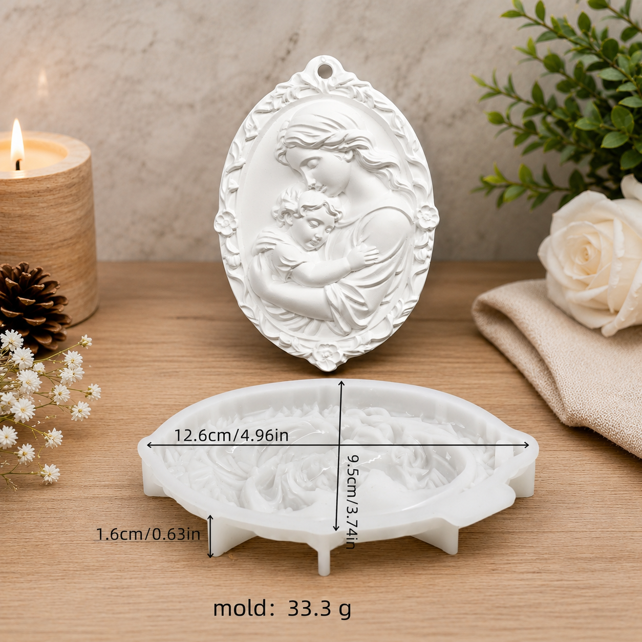 Mother & Child Wax Sachet Mold