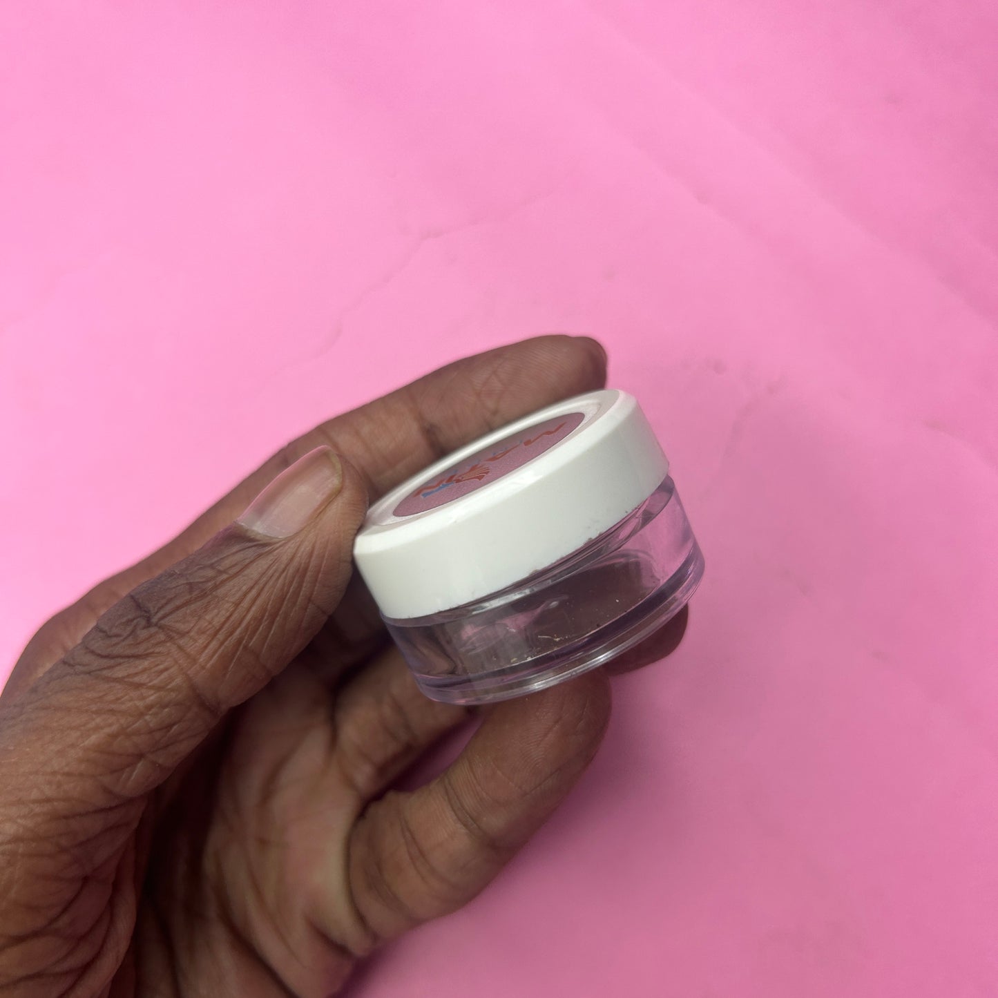 8g Acrylic Jar White Cap PM080
