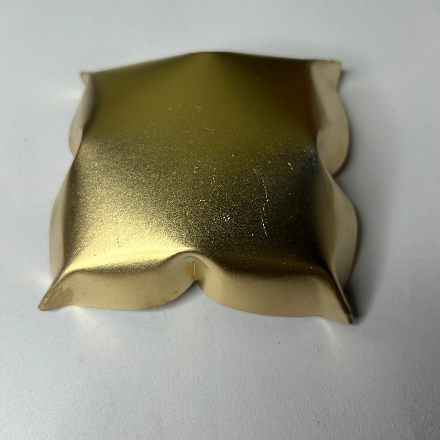 4 sided Brass Lotus 3 inches Metal Urli WCT005