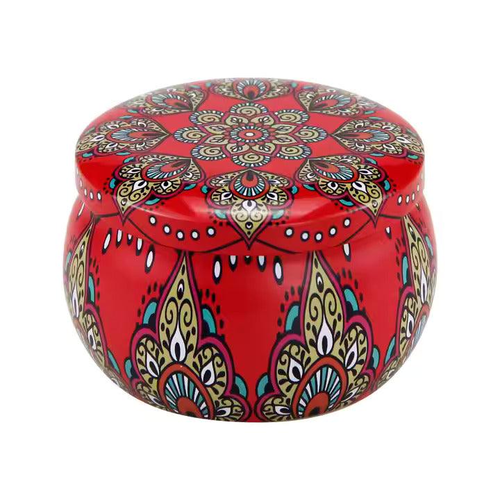 Tin Mandala Big Jar 12PCS PM375