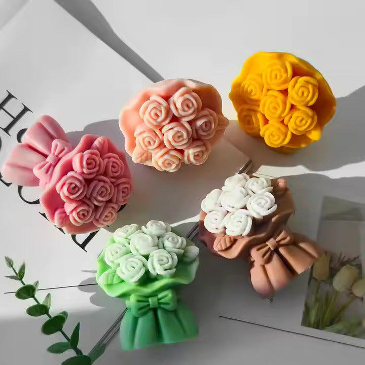 3D Mini Bouquet Mould WCM673