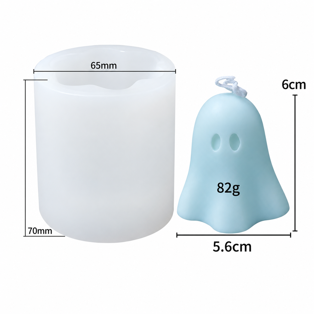 Halloween Ghost Mold WCM261 (OWN)