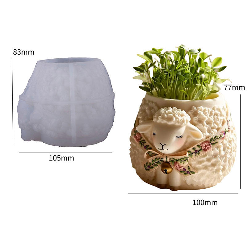 Cuddly Lamb Cachepot Planter ARM433