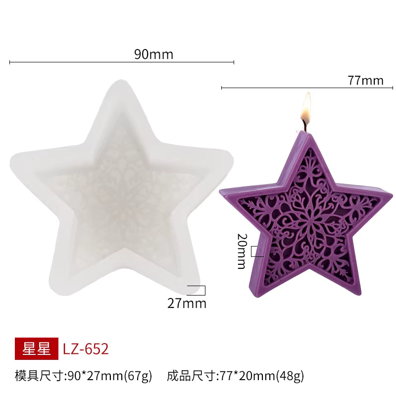 Christmas Star Mold WCM733
