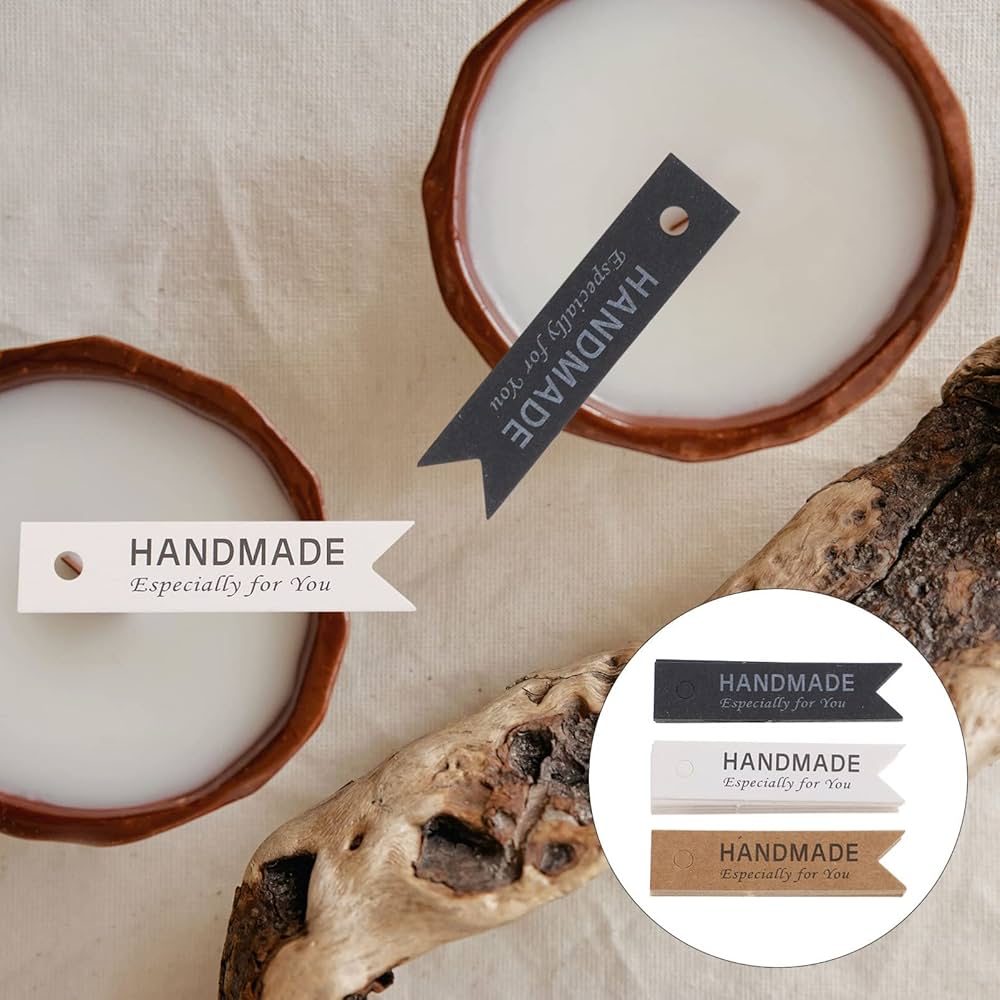 Candle Top Wick Label 50pcs mix Colour PM381