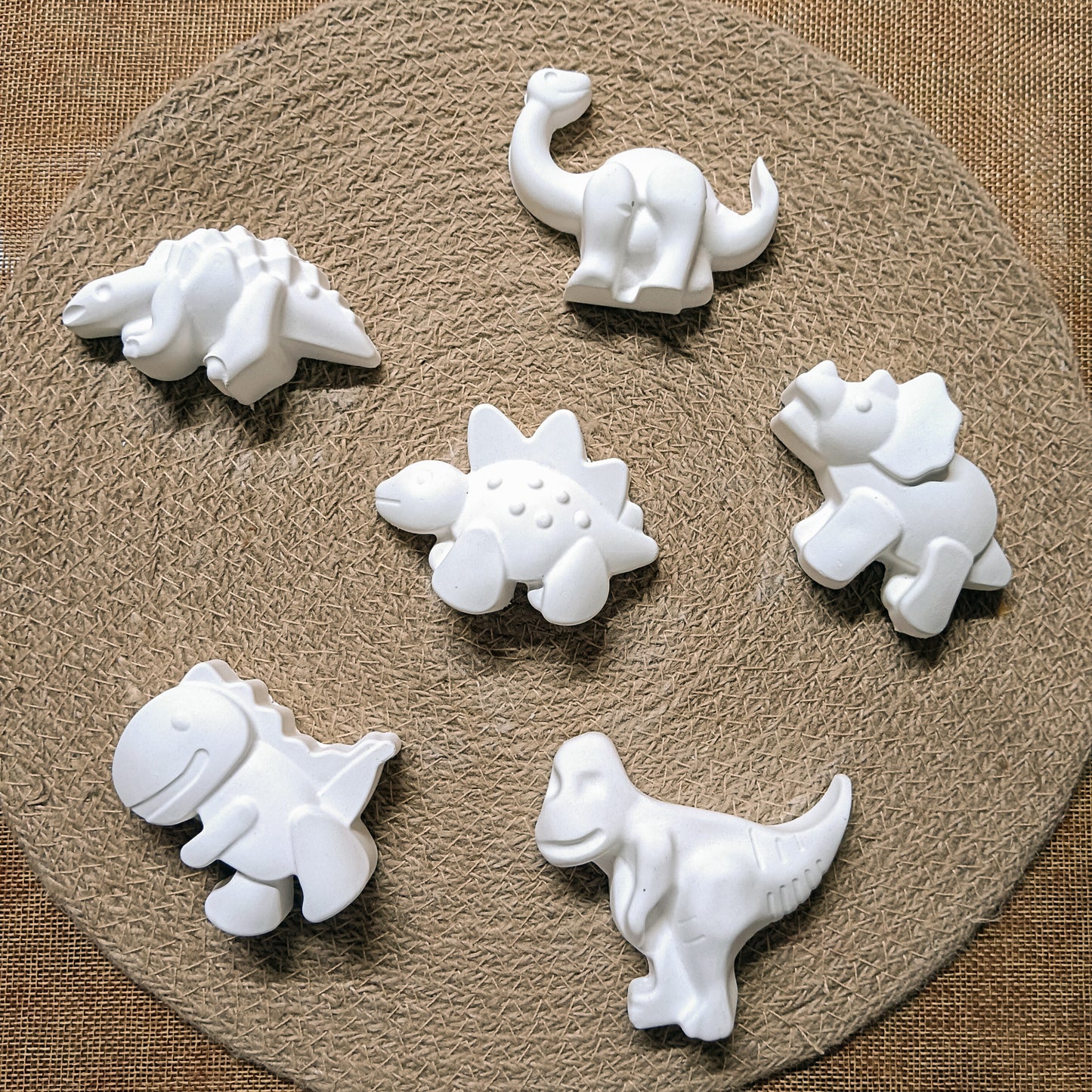 Concrete Dinosaur DIY Craft Toy Set of 6 pcs | RCP002