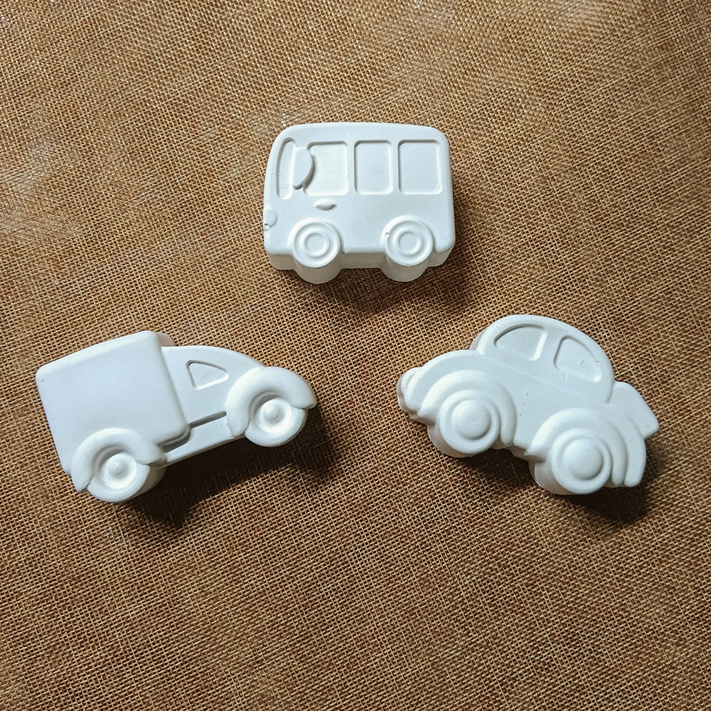 Car Bus Truck Concrete DIY Activity Kit set of 3| RCP016