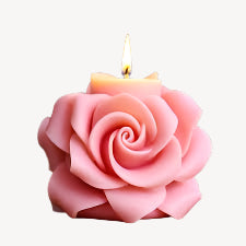 Rose Candle Mold WCM620