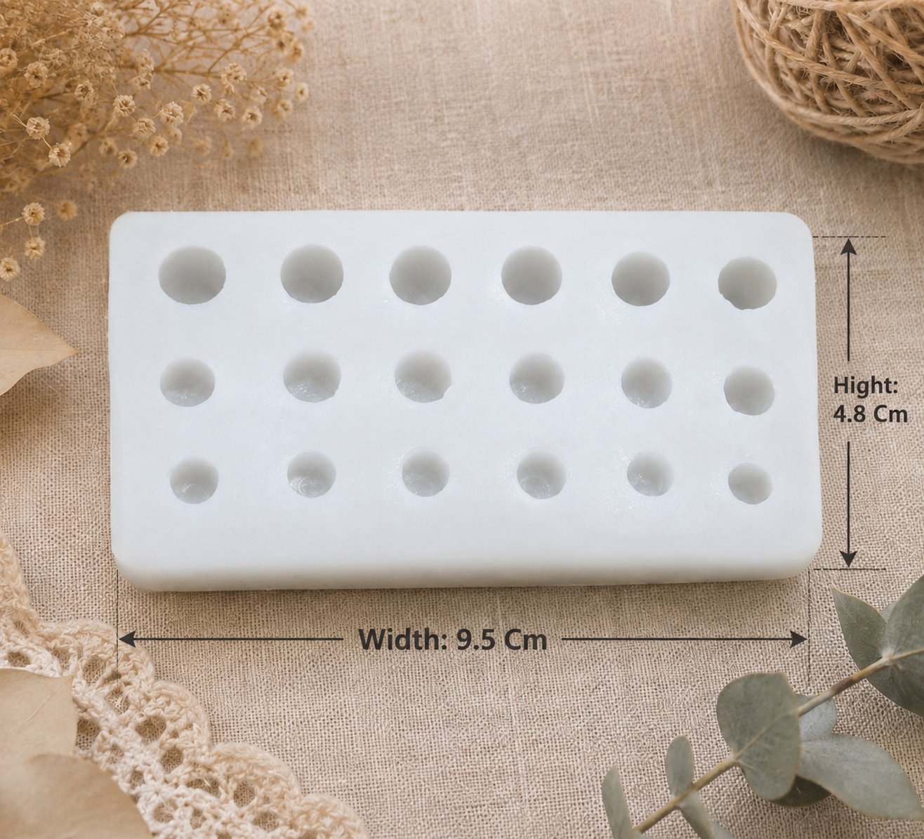 18 Cavity pearl Mold