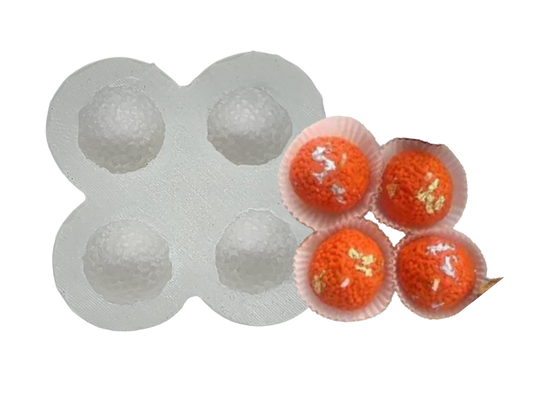 4 Cavity Moti Choor Laddu Mold WCM543 (OWN)
