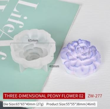 3D PEONY WCM697