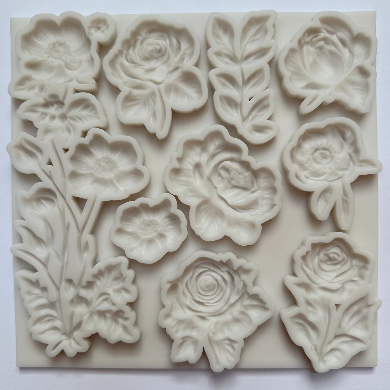 Rose Flowers Mold CFM326