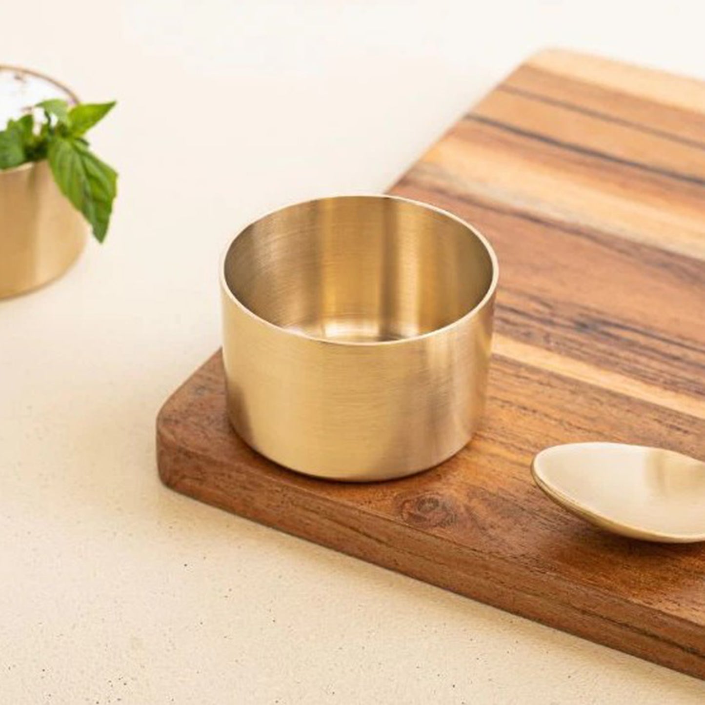 Luxury Gold Metal Urli Candle Bowl PM421 (Electroplated)