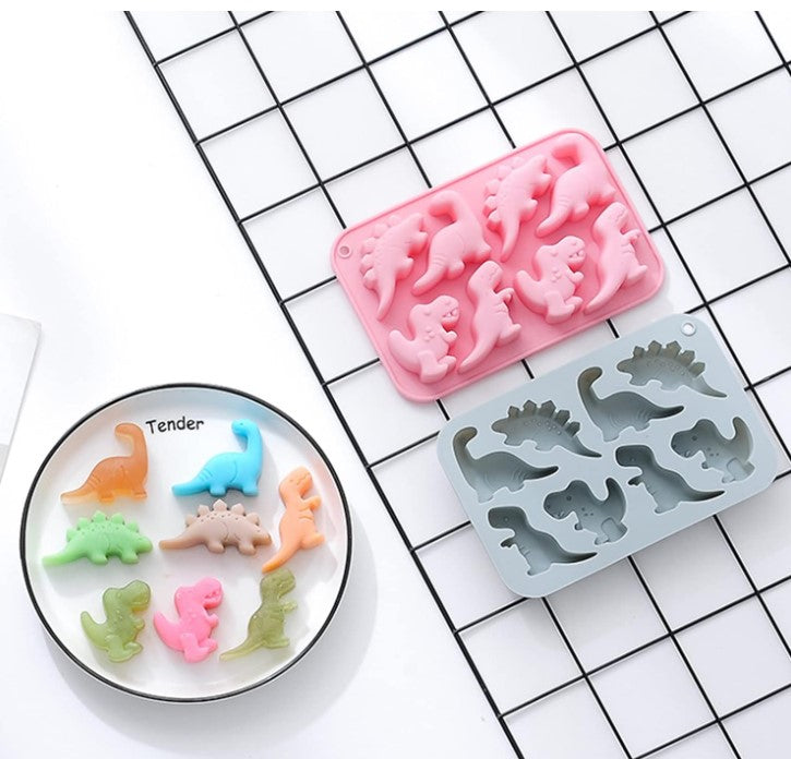 Cute Dinosaur Silicone Mold for Chocolate, Fondant & DIY Crafts | SSM283