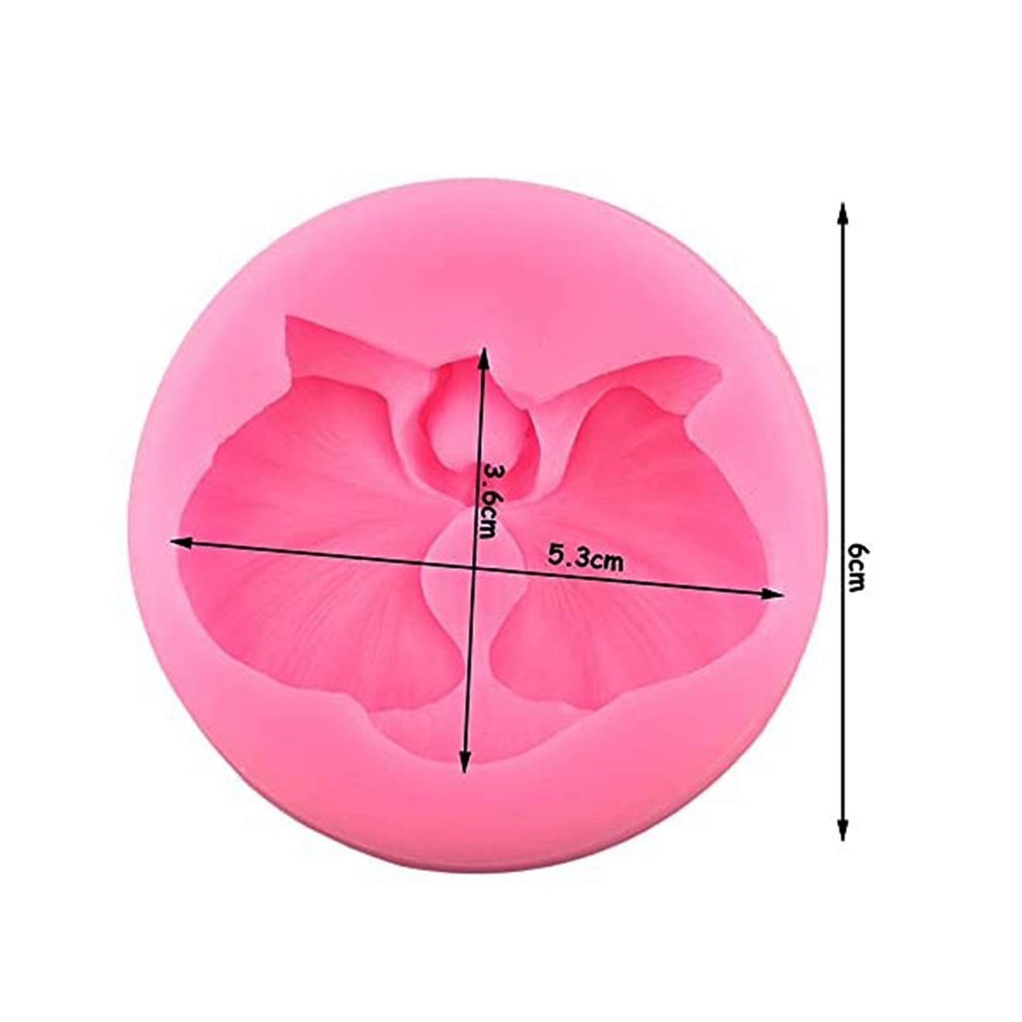 Elegant Orchid Flower Silicone Mold for Resin, Fondant & Craft Making | CFM439