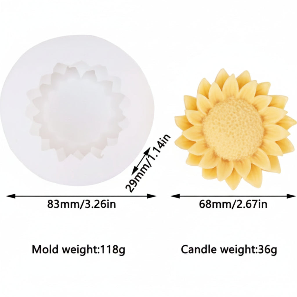 WCM929 Sunflower petals mold