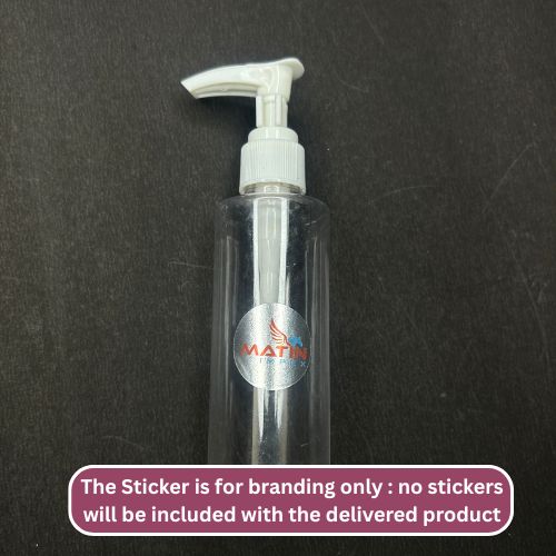 100ml Square Pump White Cap 25pcs PM151