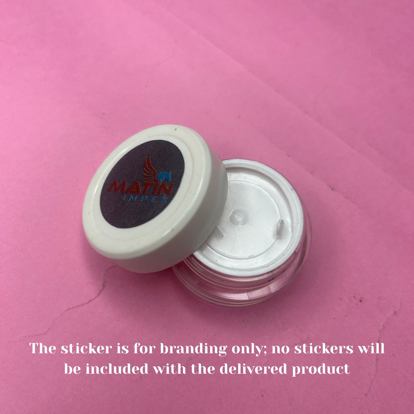 15g Acrylic Jar White Cap PM081