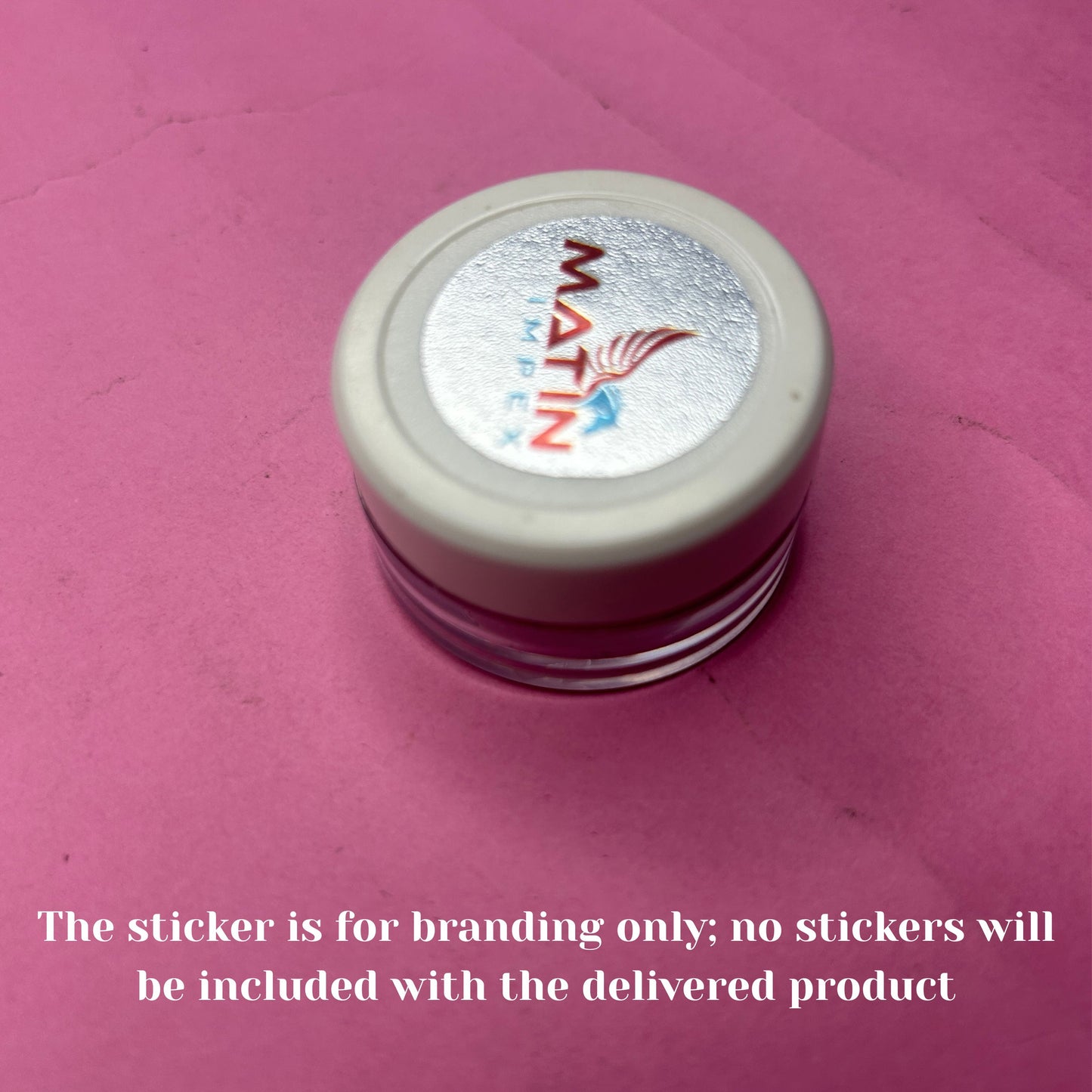 8g Acrylic Jar White Cap PM080