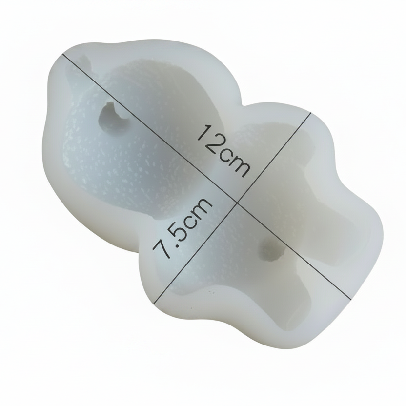 Sleeping Baby Bear Silicone Mould| WCM797(own)