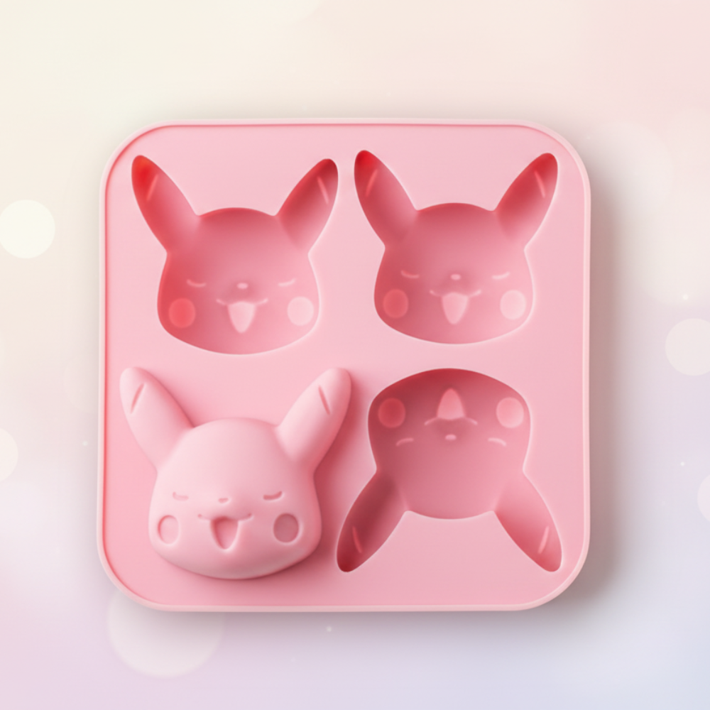 4-Cavity Pokemon Silicone Mold | SSM266