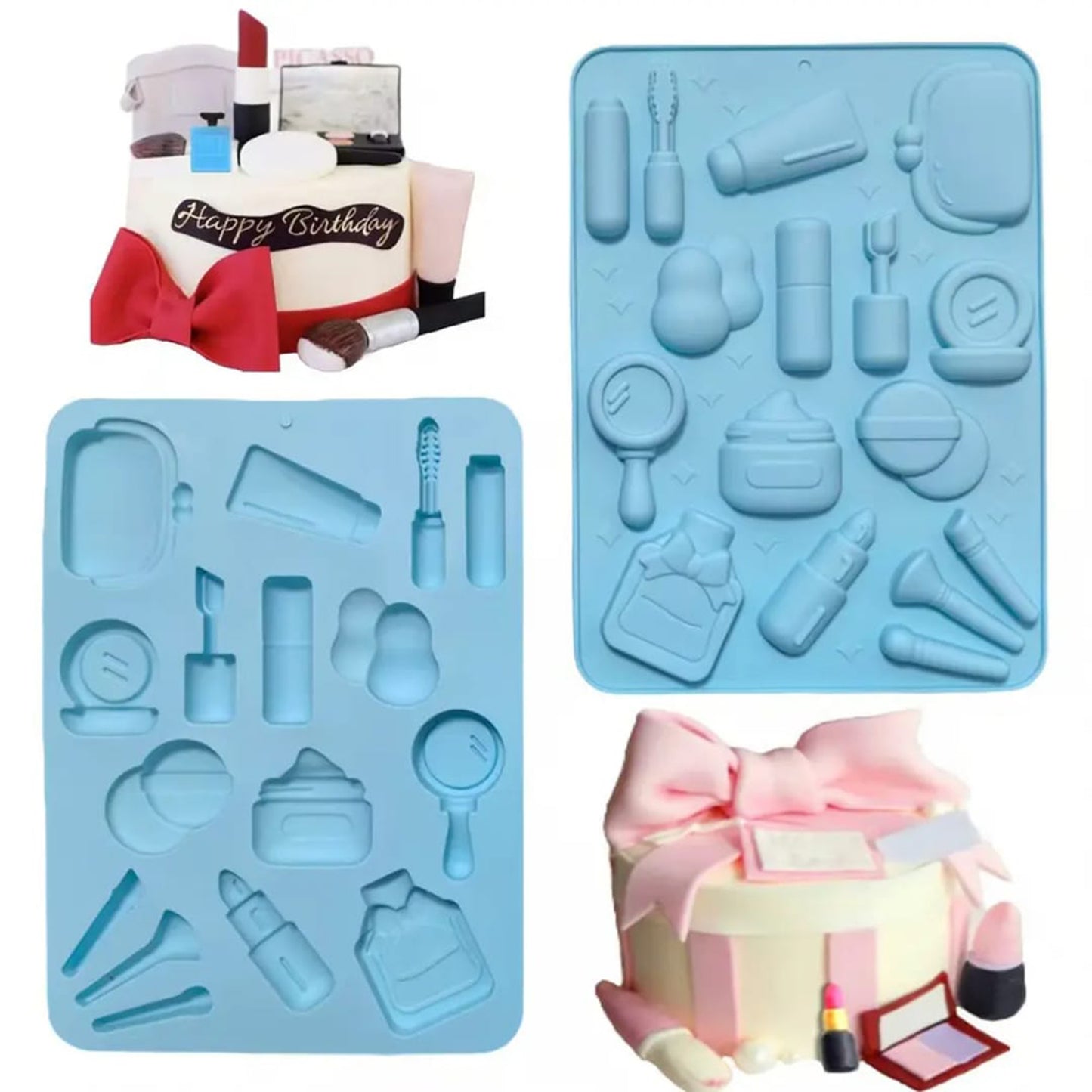 Beauty & Makeup Essentials Silicone Mold | CFM436