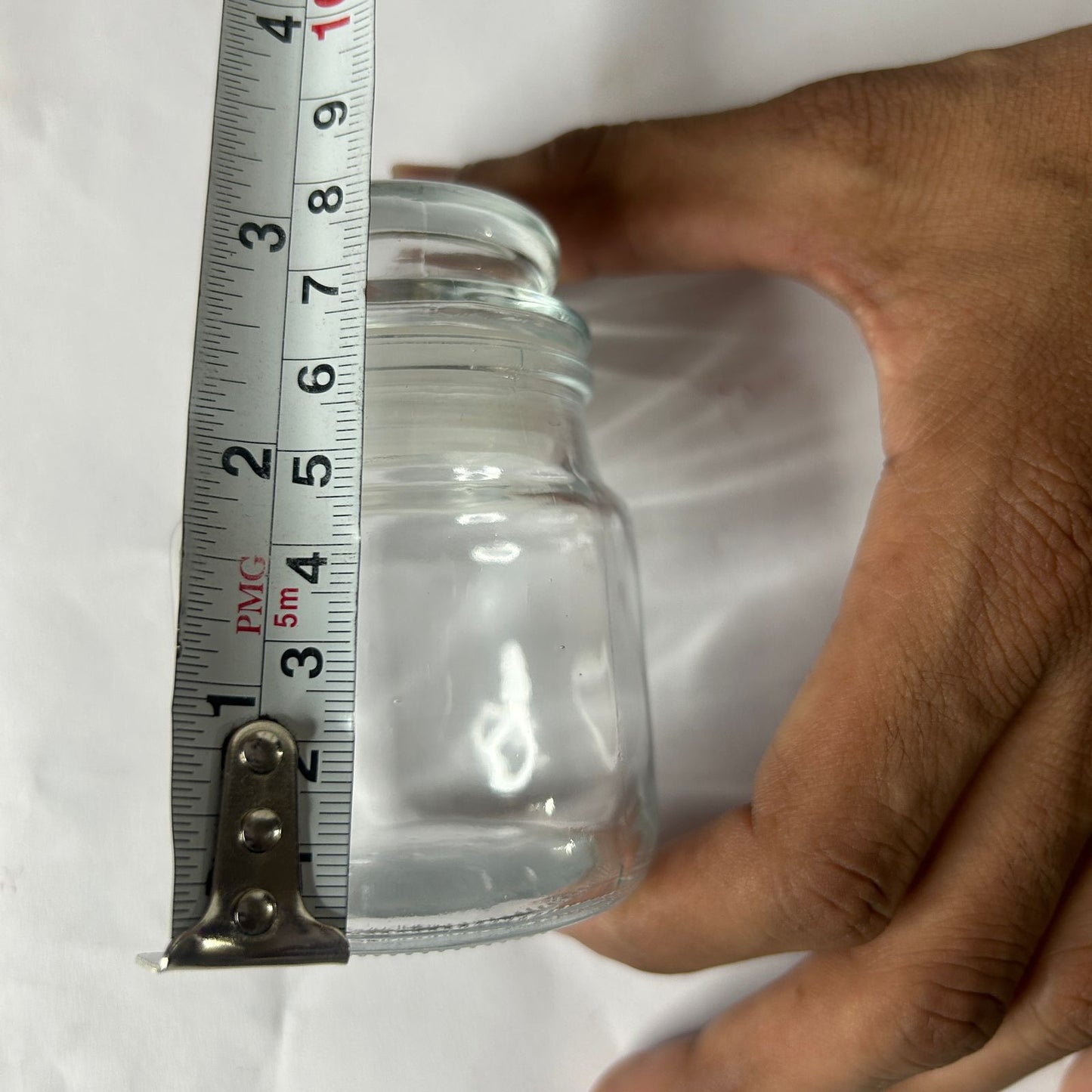 Glass Candle Jars 100ml Yankeen Glass Jar Lid) 6pcs PM044