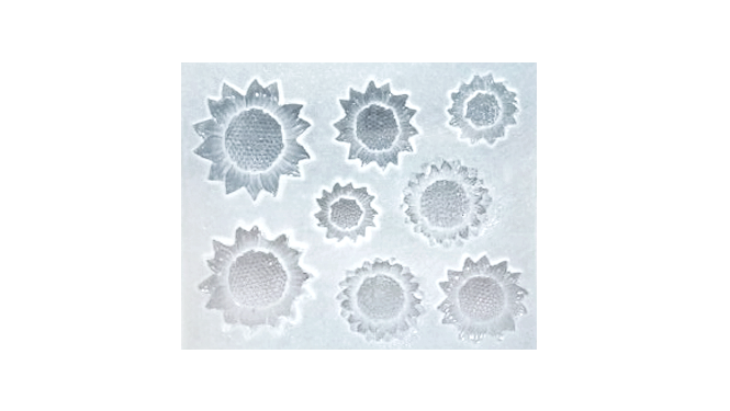 Sunflower Shape Mold | Multi-Size for Art & Craft Making |WCM789 (OWN)