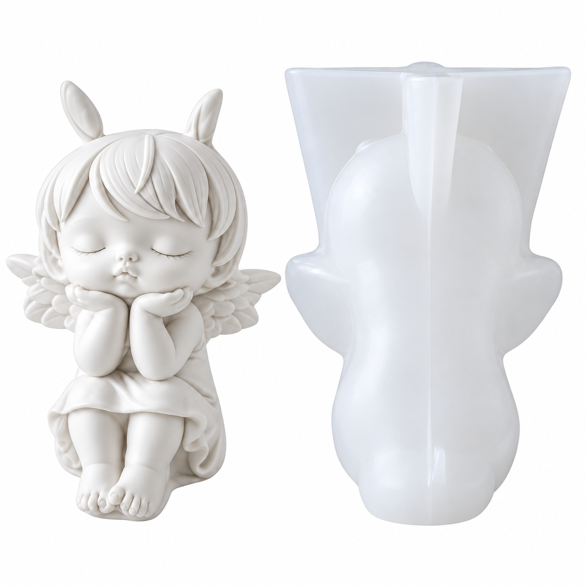 Yellow Angel Girl Mold WCM579