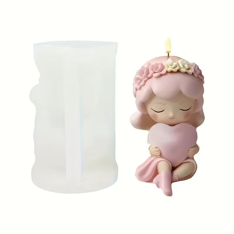 Blossom Girl Candle Mould