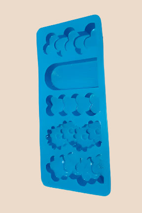 Heart Flower Rainbow mold WCM588