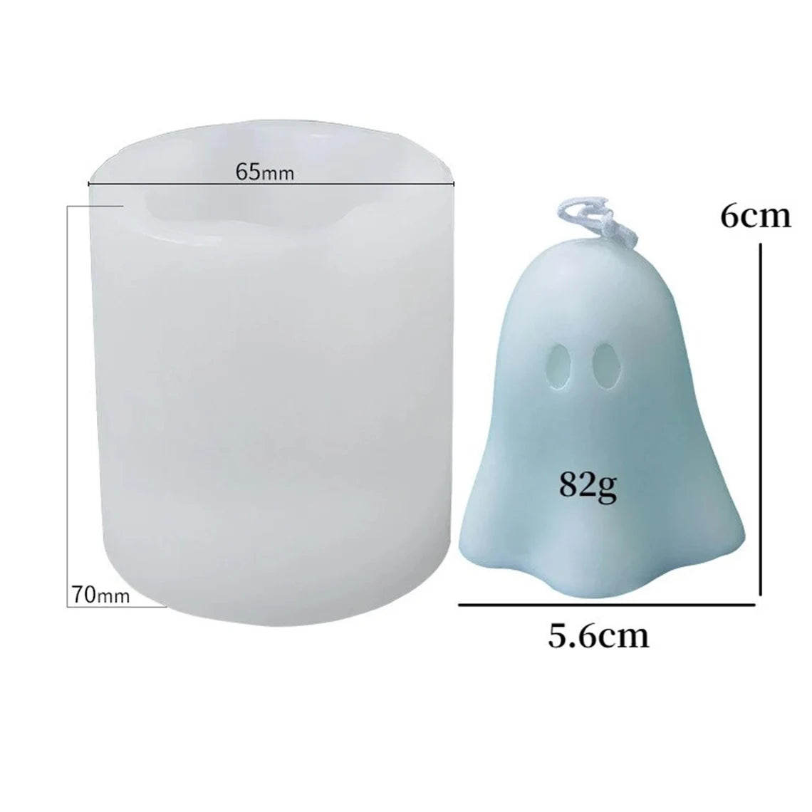Halloween Ghost Mold WCM261 (OWN)