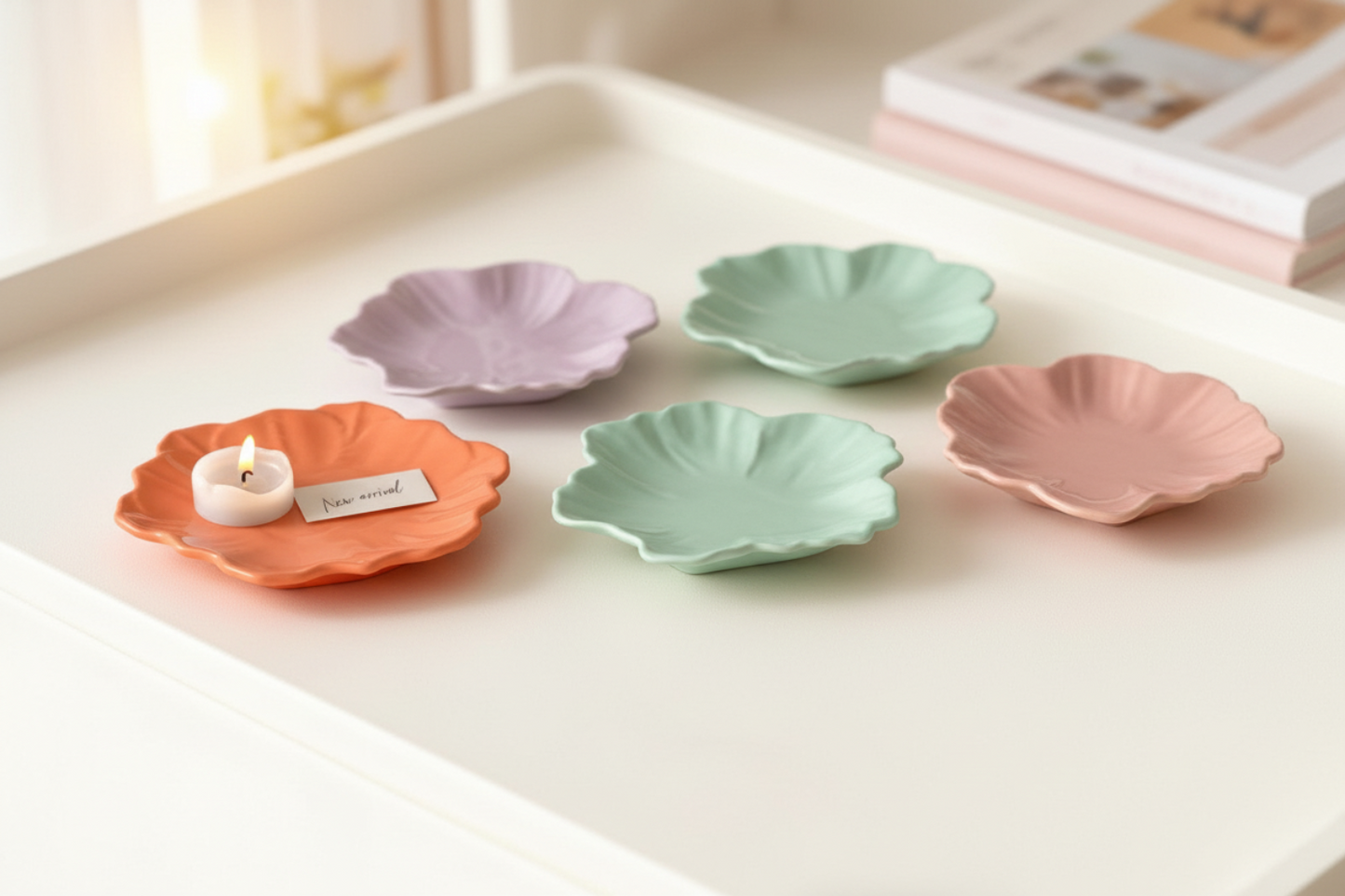 Petal Wave Dish Mold l ARM503