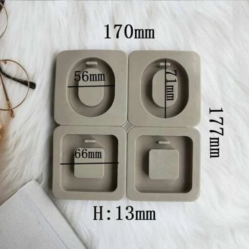 Geometric Frame Silicone Mold | SSM179