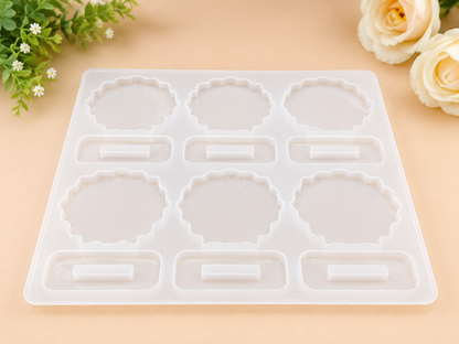 Scalloped Dashboard Stand Mold | ARM552