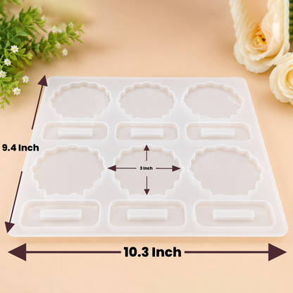 Scalloped Dashboard Stand Mold | ARM552
