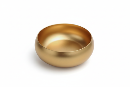 Round Metal Urli PM358 (Red,White,Gold)
