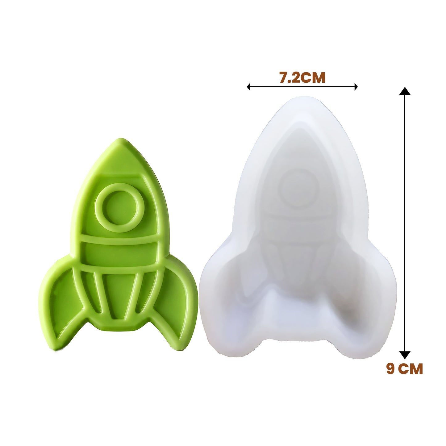 Mini Space Rocket Mold | WCM847