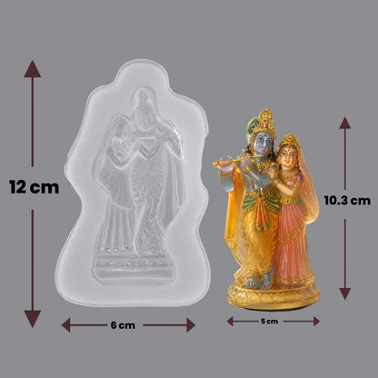 Radha Krishna Silicone Mold | WCM859 (OWN)