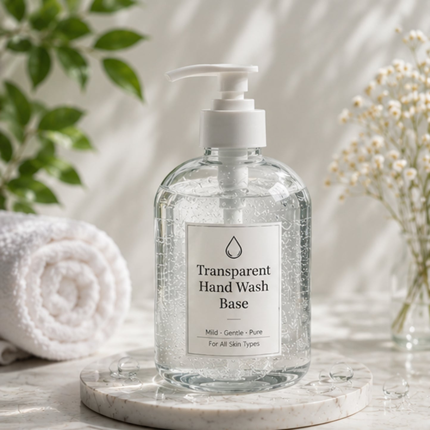 Transparent Hand Wash Base 1Kg LB005