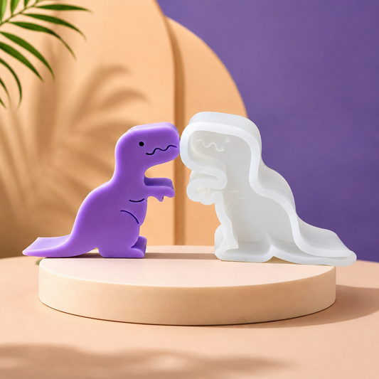 Cute Dinosaur Silicone Mold | WCM870 (OWN)