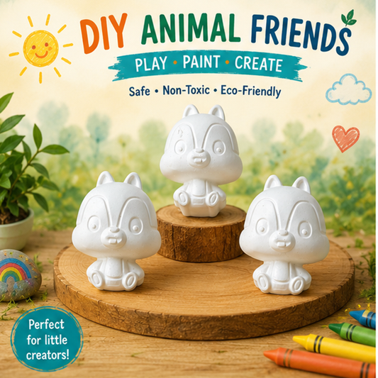 Cute Bunny Concrete DIY Activity Kit set of 4 | RCP006