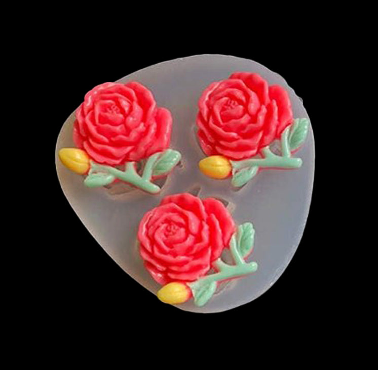 Silicone Rose Flower Mold | CFM442