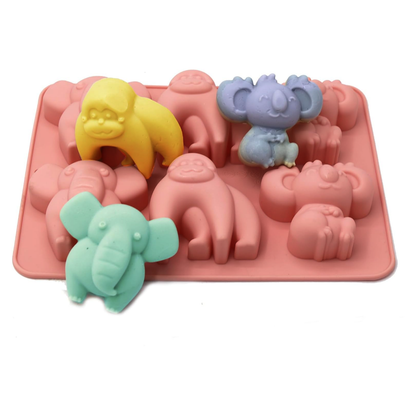Elephant,Chimpazee and koala Silicone Mold | SSM299