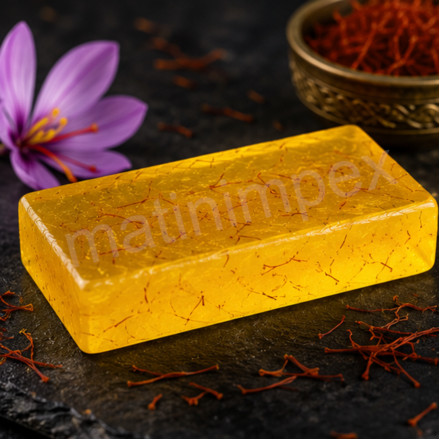 Kashmiri Kesar Solid Premium Soap Base SPB020