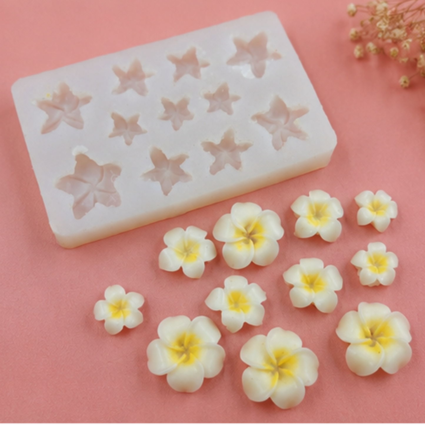 Frangipani Flower Mould CFM312(own)