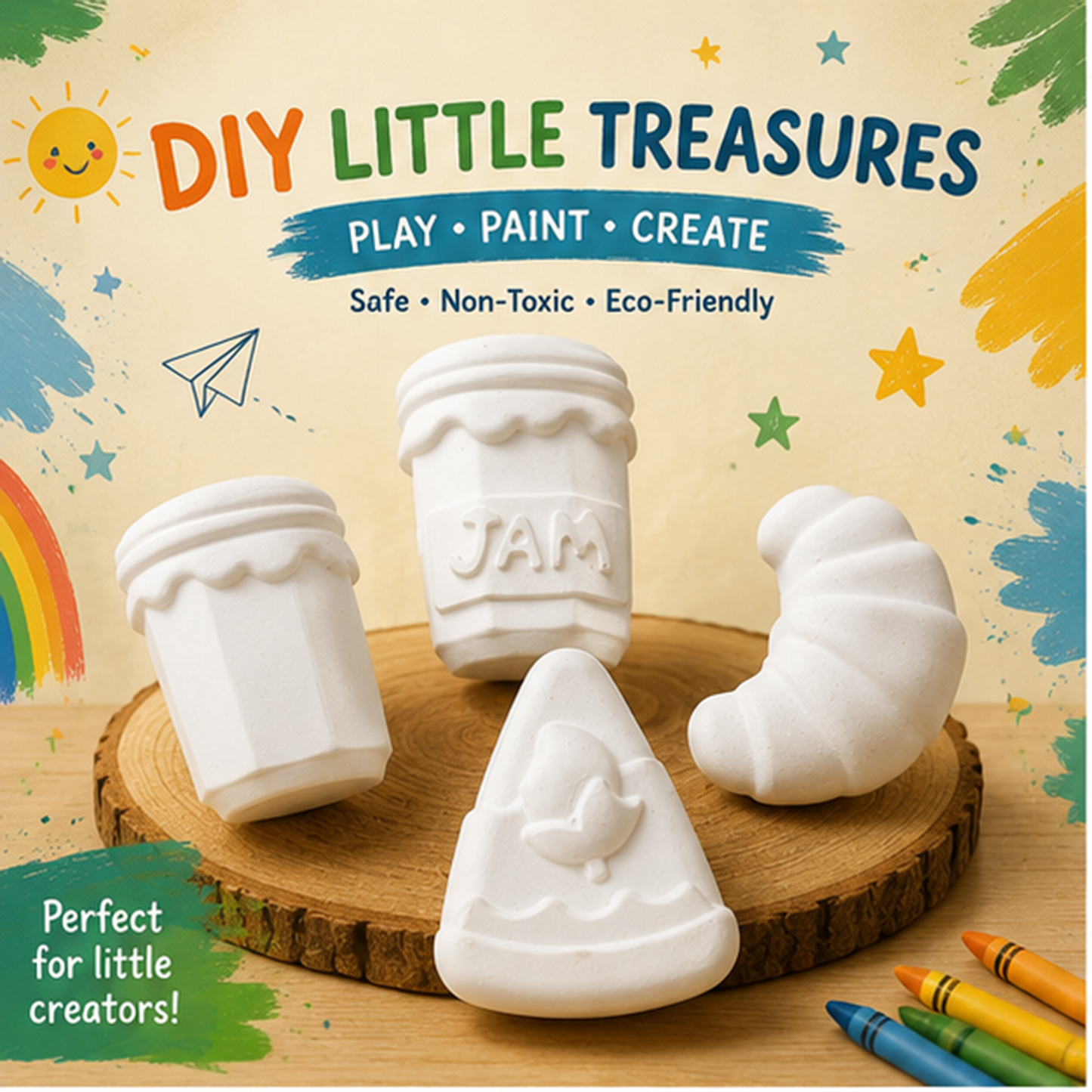 Breakfast Concrete DIY Activity Kit | RCP008