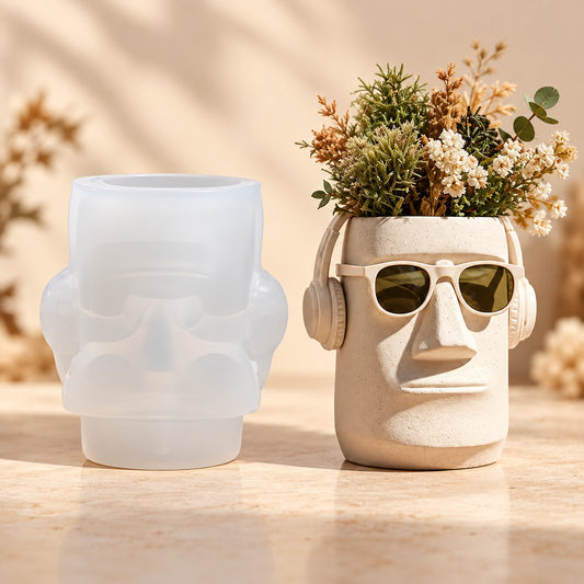 Headphone Dude Planter Mould | MLD-ARM572