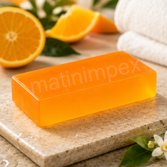 Orange Solid Premium Soap Base SPB021